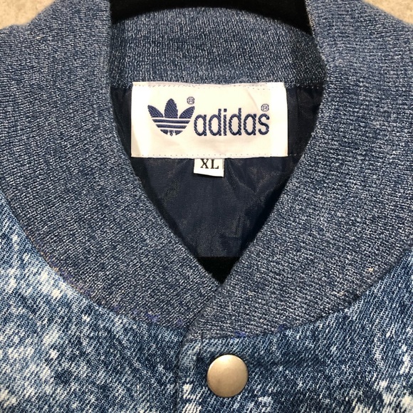 Adidas Bleached New York Yankees Denim Jacket - Picture 6 of 6